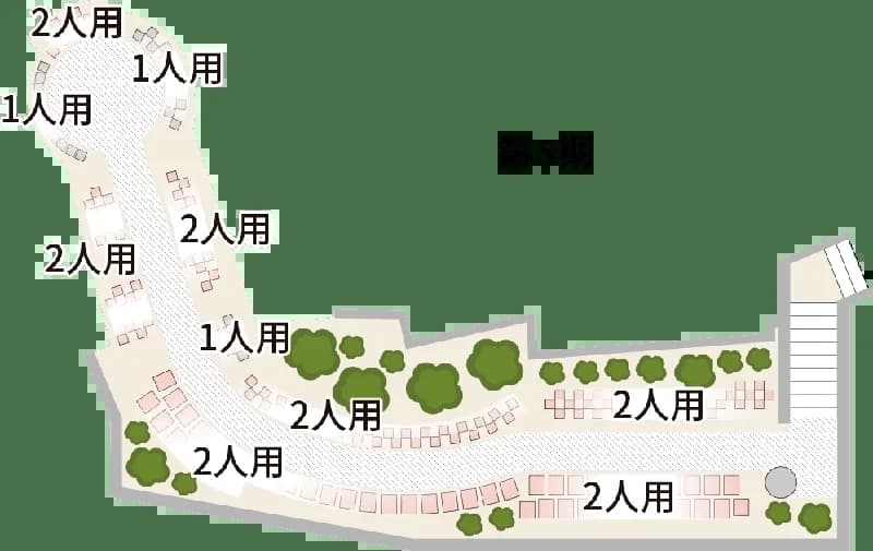 第５期最終区画の図