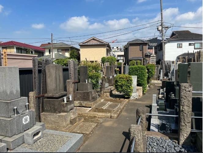 墓地②