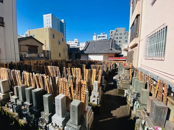 地蔵院 墓地