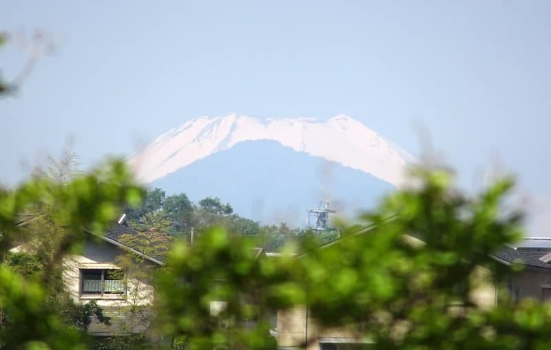 富士の山が一望できます