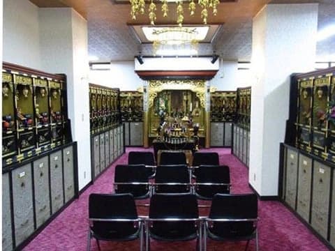 聞乗寺 御堂内墓地