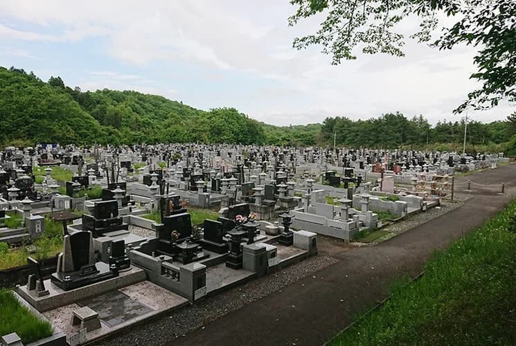 常陸大宮市営 若林霊園