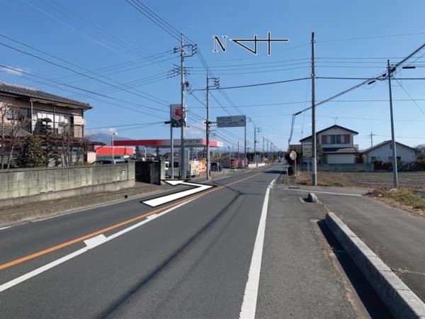 墓地までの道のり
