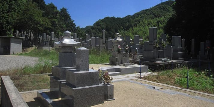 南河内郡河南町 上河内墓地
