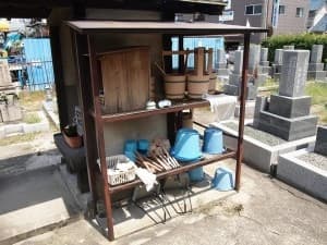 川俣墓地