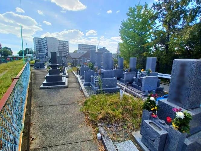 豊中渡場墓地
