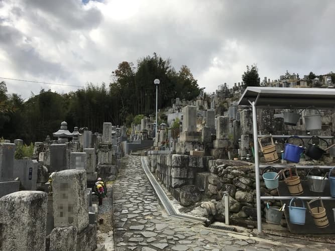 池坂墓地