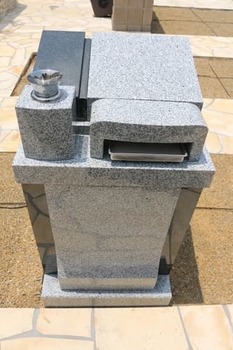 墓地墓石セット黒