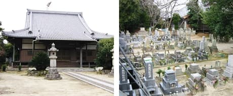 大聖寺墓地