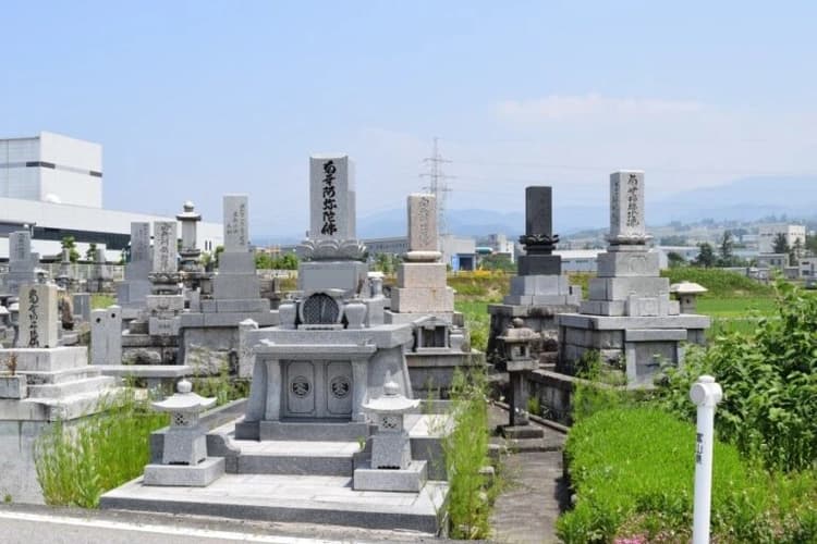 明楽寺 小林墓地