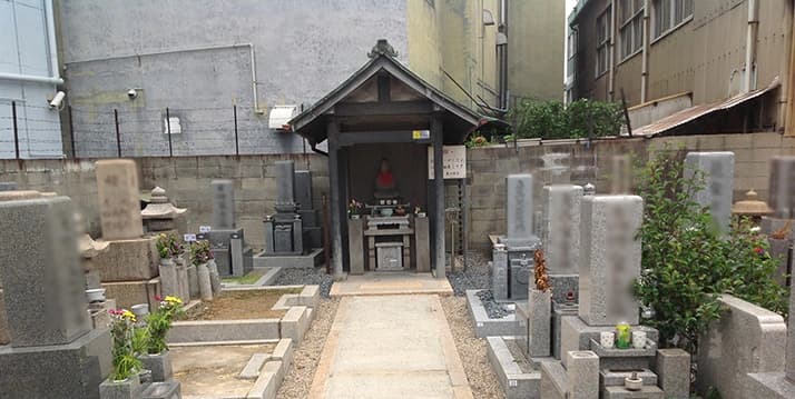 西高井田墓地