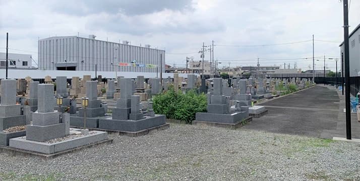 八尾市立 安中墓地
