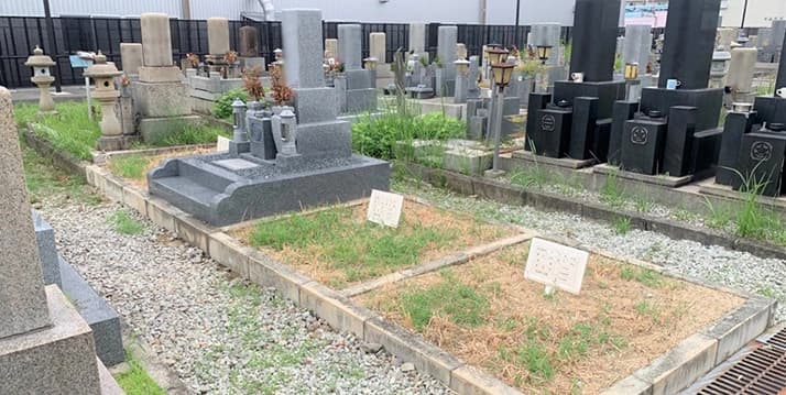 八尾市立 安中墓地