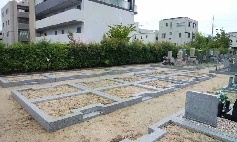 箕面市 小野原墓地