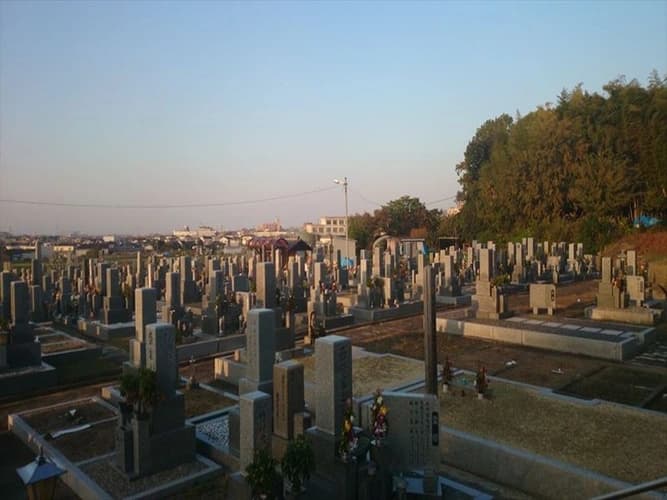 河原城町会墓地