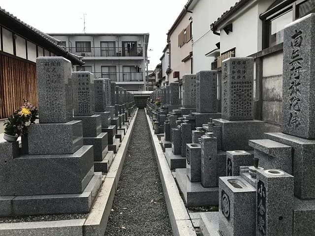 勝光寺墓地