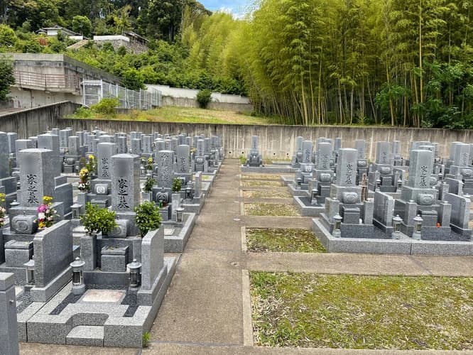 寂照院墓地