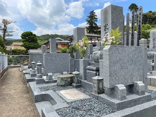 寂照院墓地