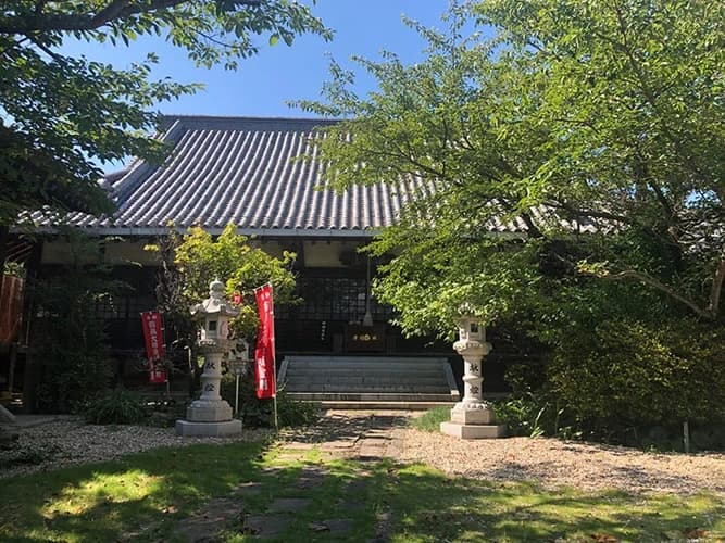 法華寺 のうこつぼ