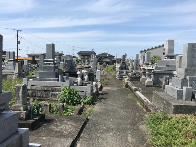 中津市営 下宮永墓地