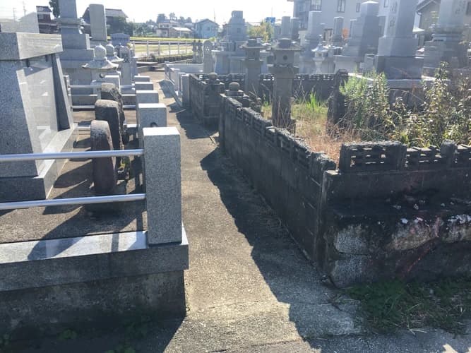 朝日町営 高畠墓地