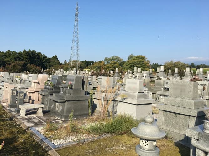 滑川市営 墓地公園