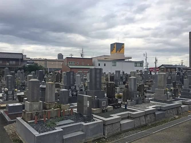岐阜市営 加納穴釜墓地