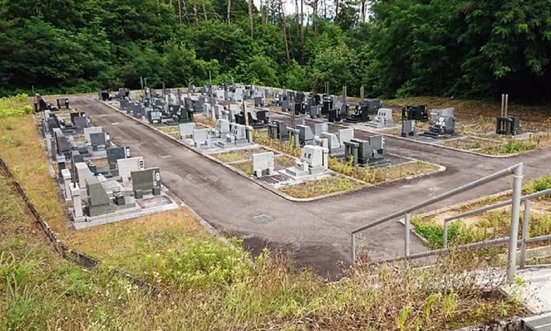 喜多方市営 上ノ山墓地公園