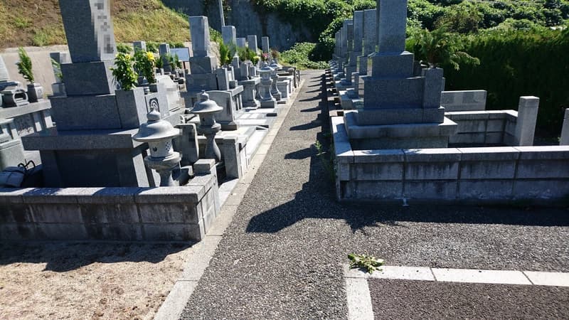 浜田市営 笠柄墓地