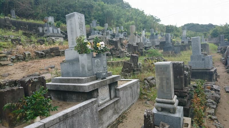 浜田市営 唐鐘第二共同墓地
