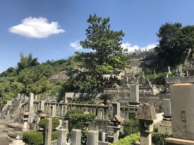 呉市営 望地墓地