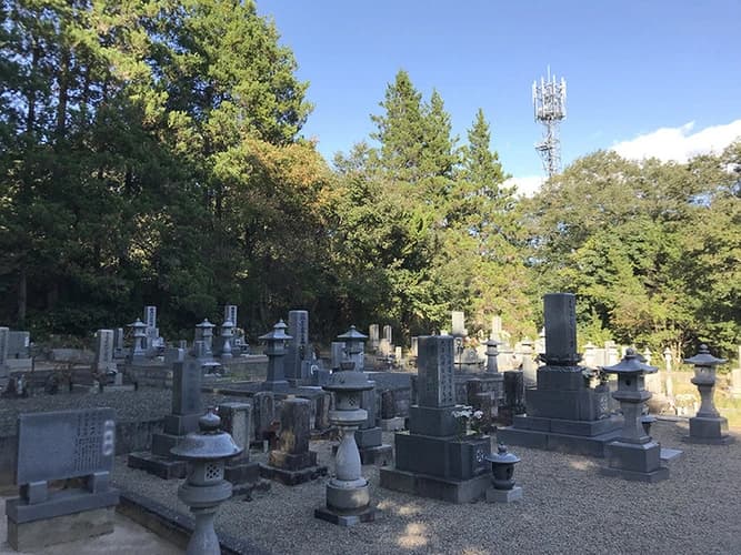 三次市安田墓地