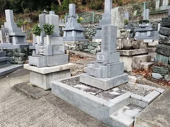 竹林院墓地