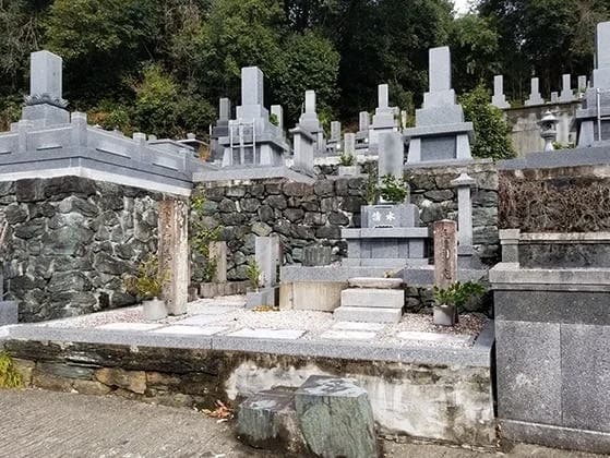 竹林院墓地